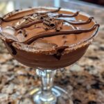 Frozen Chocolate Margarita Cocktail