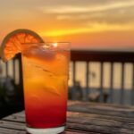 Long Island Sunset Cocktail