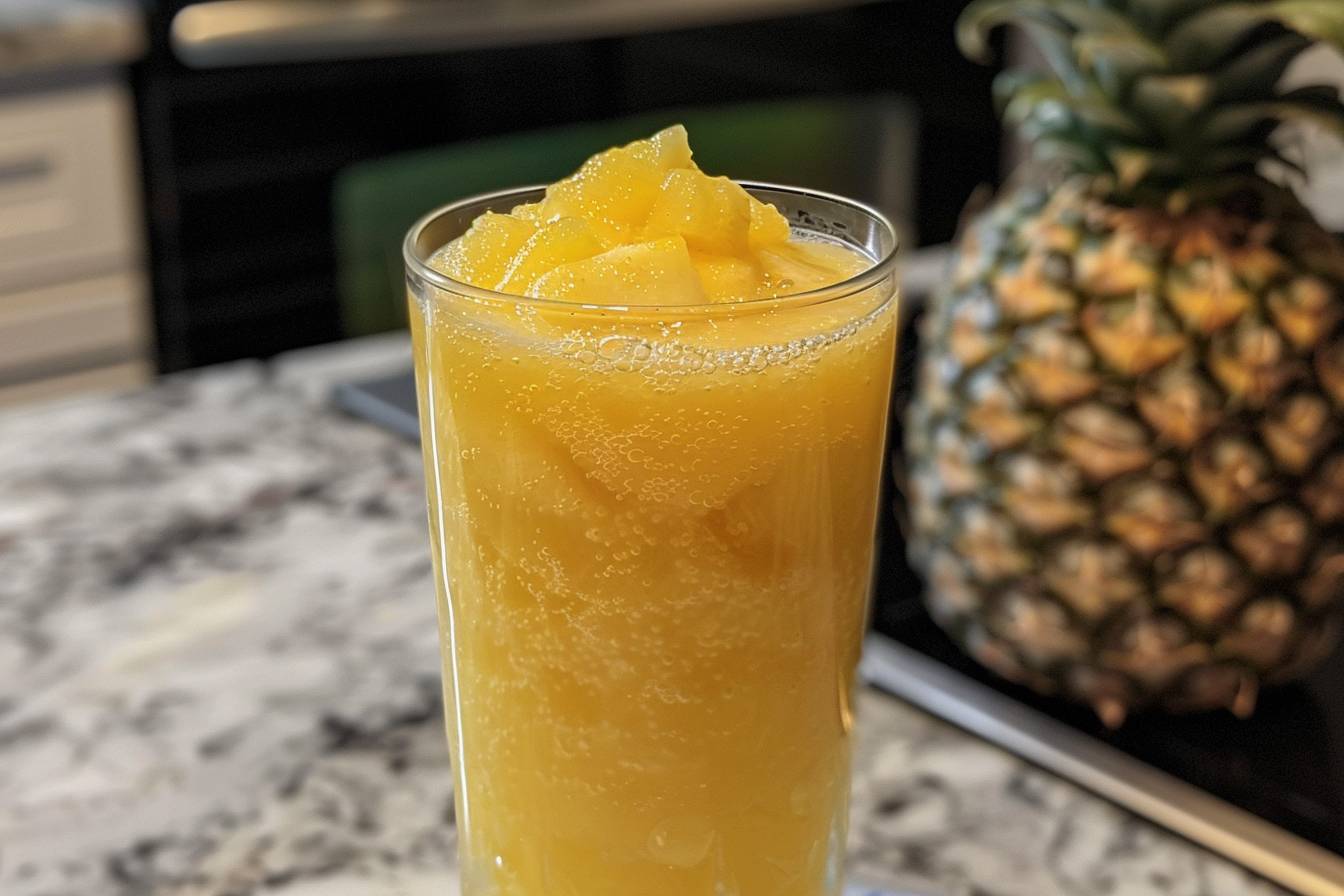 Pineapple Rum Slush