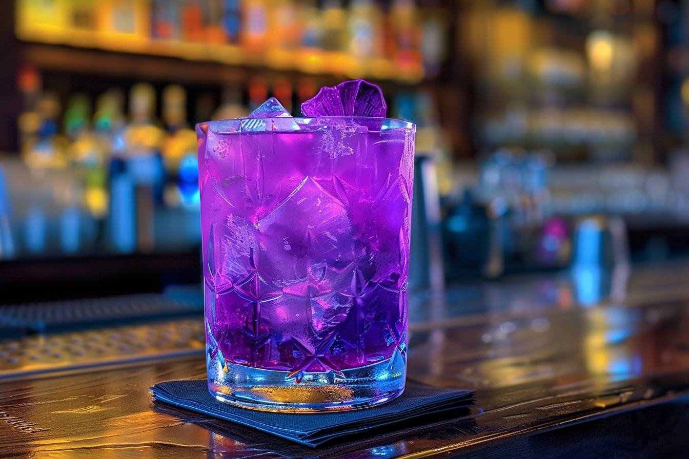 Purple Rain Cocktail