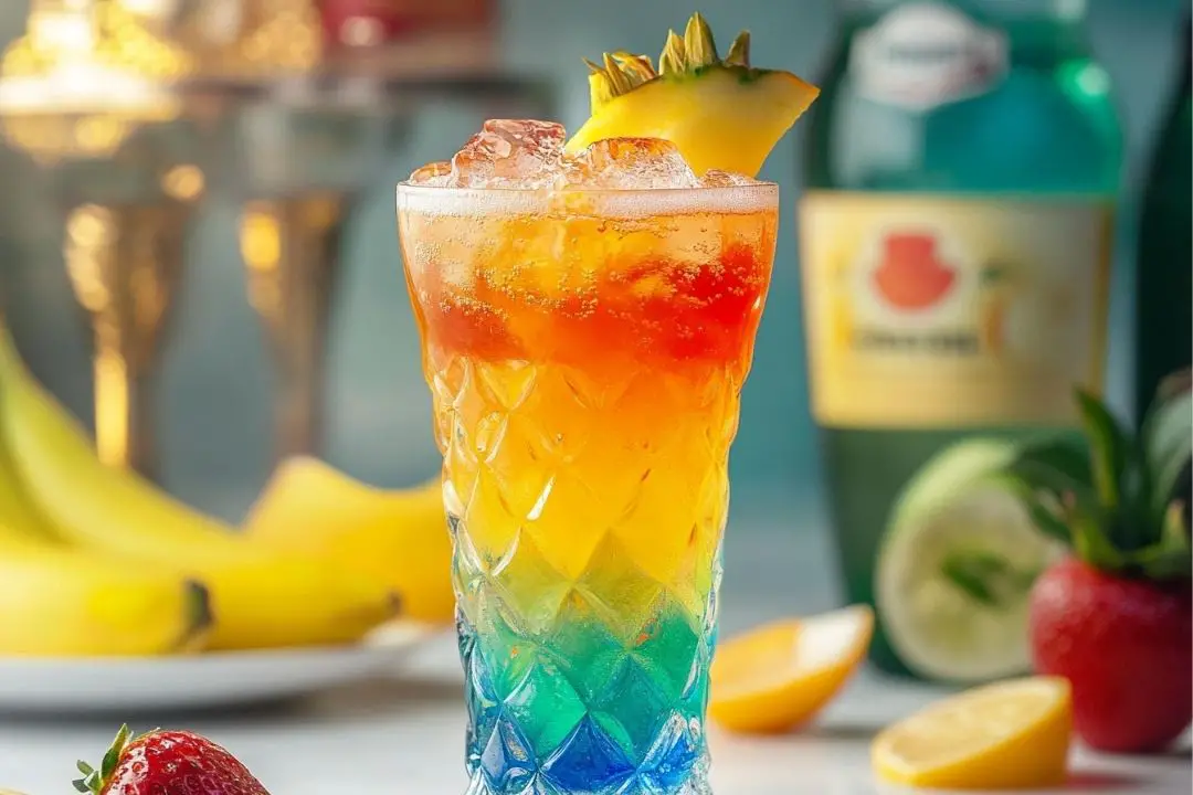 The Cinderella Cocktail is a light, fruity, and refreshing non-alcoholic drink, perfect for any occasion. With a delightful combination of citrus flavors and a dash of grenadine, it’s a tropical escape in a glass! This mocktail is ideal for those looking for something sweet and bubbly without the booze.