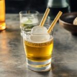 The Sake Bomb is a fun and energetic cocktail that combines the smoothness of sake with the fizz of beer. This playful drink is perfect for parties and celebrations, offering a unique way to enjoy the flavors of Japan. The excitement builds as you drop the shot of sake into a pint of beer, creating a delightful explosion of taste!