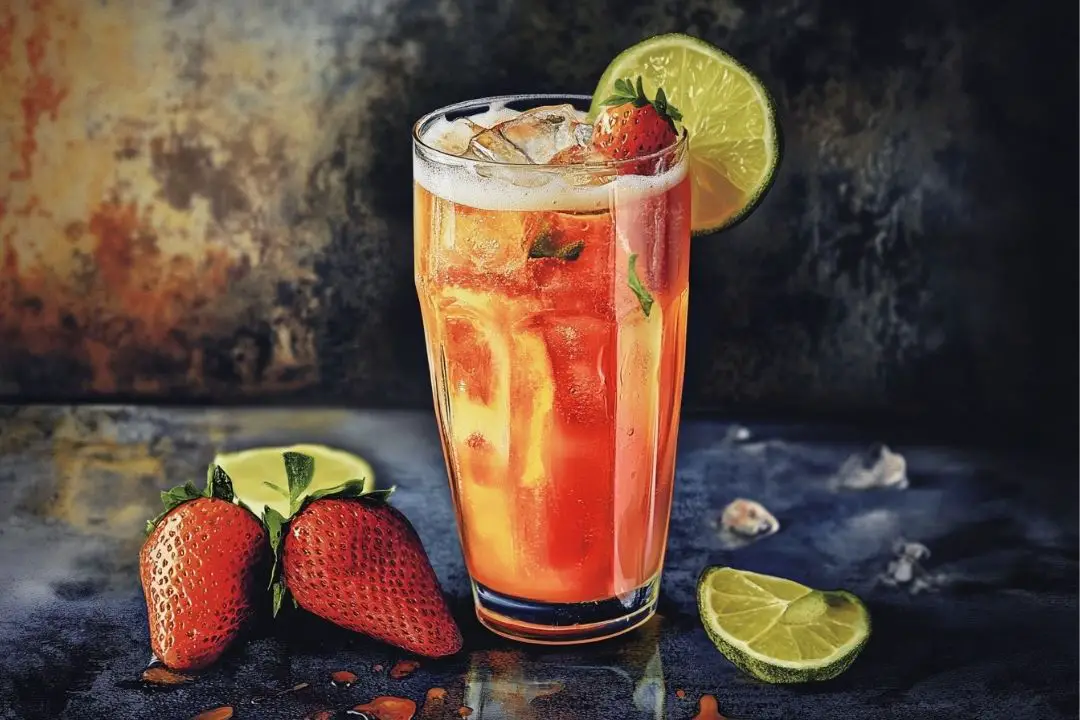 The StrawBEERita is a refreshing and fruity twist on a classic margarita, blending the tartness of lime, the sweetness of fresh strawberries, and the crispness of beer. It's the perfect cocktail for a sunny day, backyard BBQ, or any fun gathering. With vibrant flavors and a unique presentation, this drink is sure to impress!