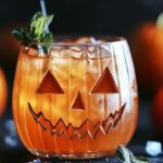 The Jack O Lantern Cocktail is a spooky, seasonal drink perfect for Halloween! This festive cocktail combines orange juice, cognac, and ginger ale, with a garnish that resembles the iconic carved pumpkin face. With its rich flavors and striking appearance, this cocktail is ideal for a Halloween party or any autumn celebration.