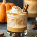 The Pumpkin Spice White Russian is a cozy, fall-inspired twist on the classic White Russian. This cocktail blends the creamy, rich flavors of a traditional White Russian with the warmth of pumpkin spice, making it perfect for chilly autumn nights or festive holiday gatherings. It’s like sipping a pumpkin pie in a glass, with a bit of a boozy kick!