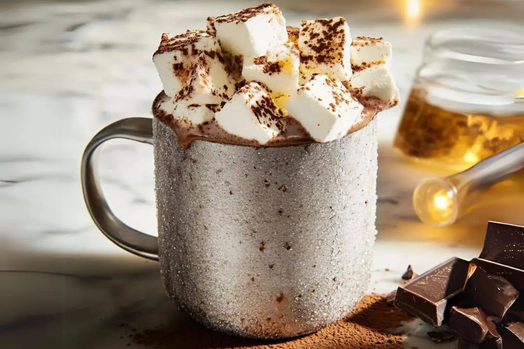 Spiked Hot Chocolate is a cozy, indulgent treat perfect for warming up on chilly nights. This rich and creamy hot chocolate is elevated with a splash of your favorite spirit, adding a grown-up twist to a classic winter favorite. Whether you're curled up by the fire or hosting a holiday gathering, this spiked version is sure to be a hit!