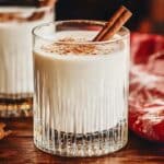 This classic Eggnog Cocktail is rich, creamy, and perfect for the holidays. It blends traditional eggnog with rum, bourbon, or brandy for a delightful holiday drink. Serve chilled with a sprinkle of nutmeg for a festive touch.