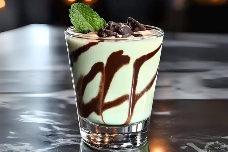 Mint Chocolate Chip Shot