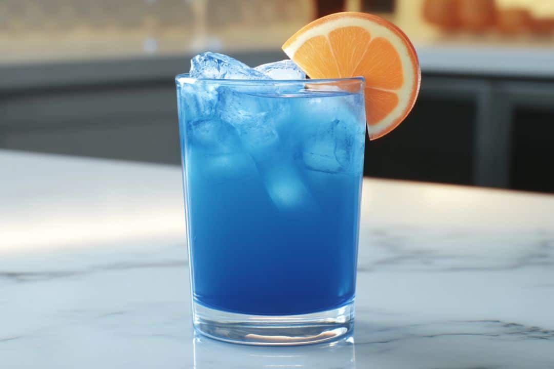 The Blue Horizon cocktail is a stunning, tropical-inspired drink with a vibrant blue hue that evokes the beauty of a serene ocean view. This cocktail blends fruity and citrus flavors with a smooth touch of rum, perfect for sipping while daydreaming of a sunny getaway. It's a refreshing, visually striking drink that’s sure to impress!