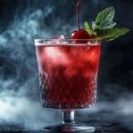 A hauntingly delicious cocktail that's perfect for Halloween parties. This blood-red drink combines the smoothness of vodka with the tartness of cranberry juice and a hint of blackberry liqueur, creating a velvety texture that's irresistible to vampires and mortals alike.