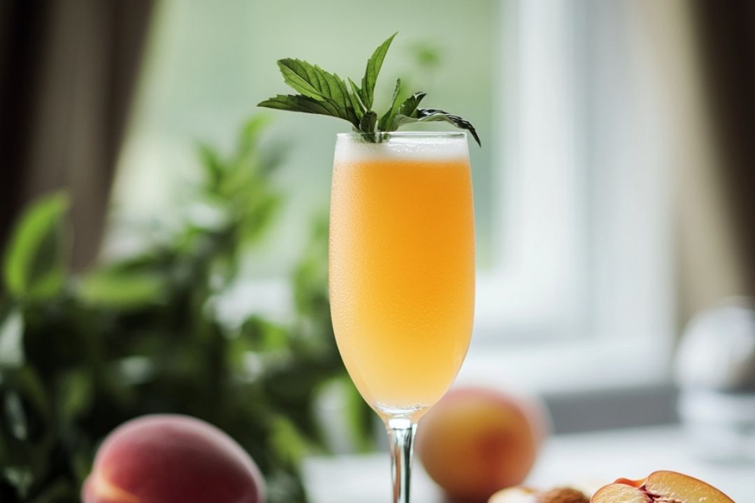 Peach Mimosas