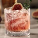 Fig Honey Thyme Prosecco Smash