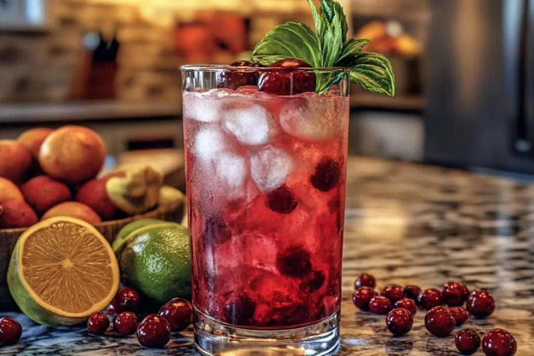 Cranberry Mojito