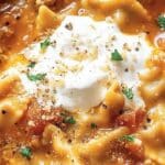 The BEST Lasagna Soup