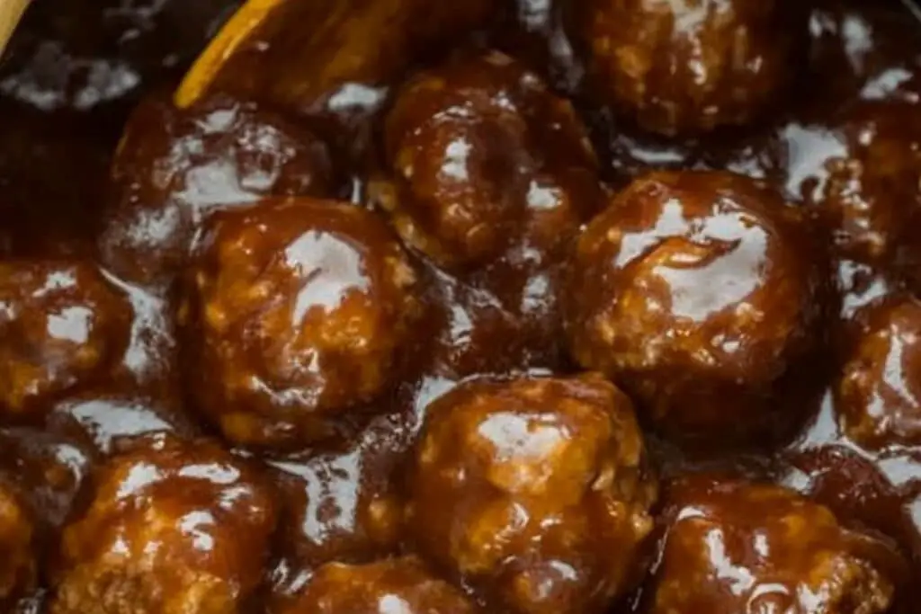 Slow Cooker Salisbury Steak Meatballs