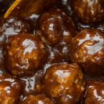 Slow Cooker Salisbury Steak Meatballs