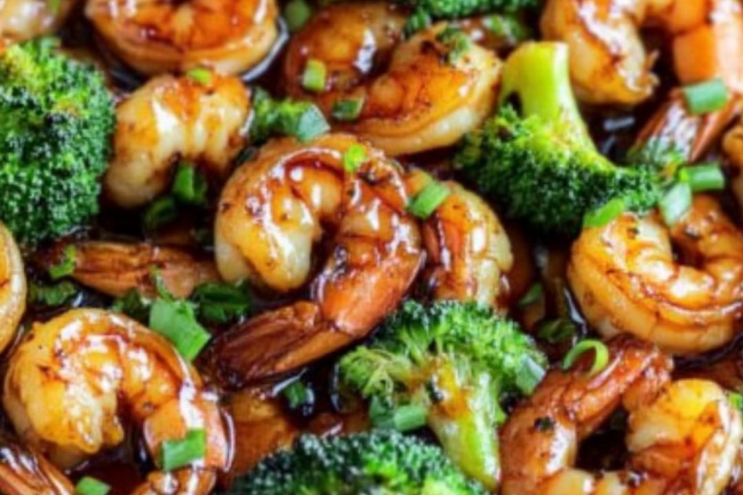 Honey Garlic Butter Shrimp and Broccoli