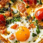 Mediterranean Baked Feta Eggs