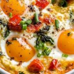 Mediterranean Baked Feta Eggs