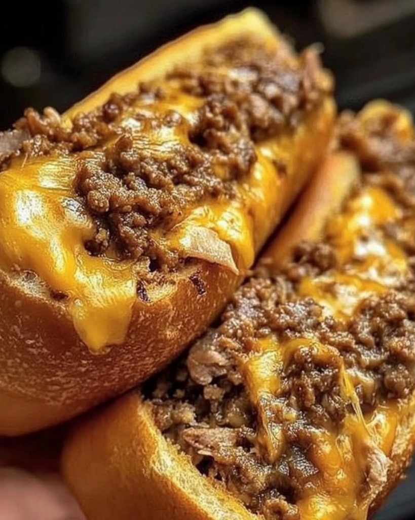 Philly Cheesesteak Sloppy Joes