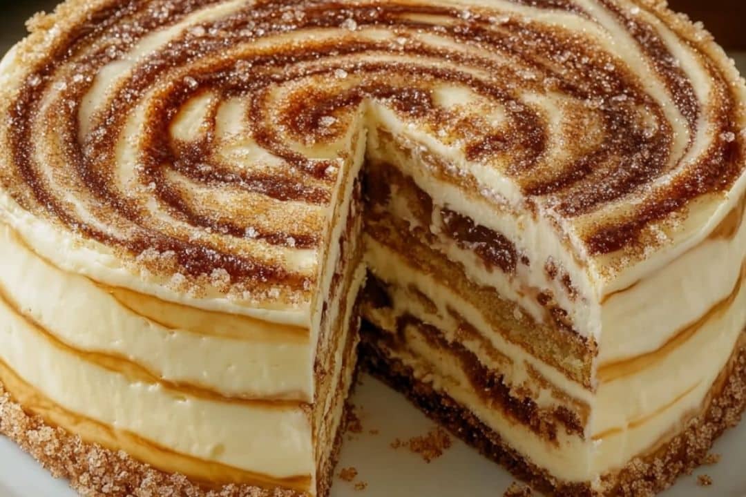 The Cheesecake Factory Cinnabon Cinnamon Swirl