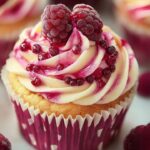 Raspberry Swirl Cupcakes