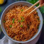 Easy Saucy Ramen Noodles