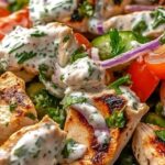 Mediterranean Delight: Tzatziki Chicken Salad