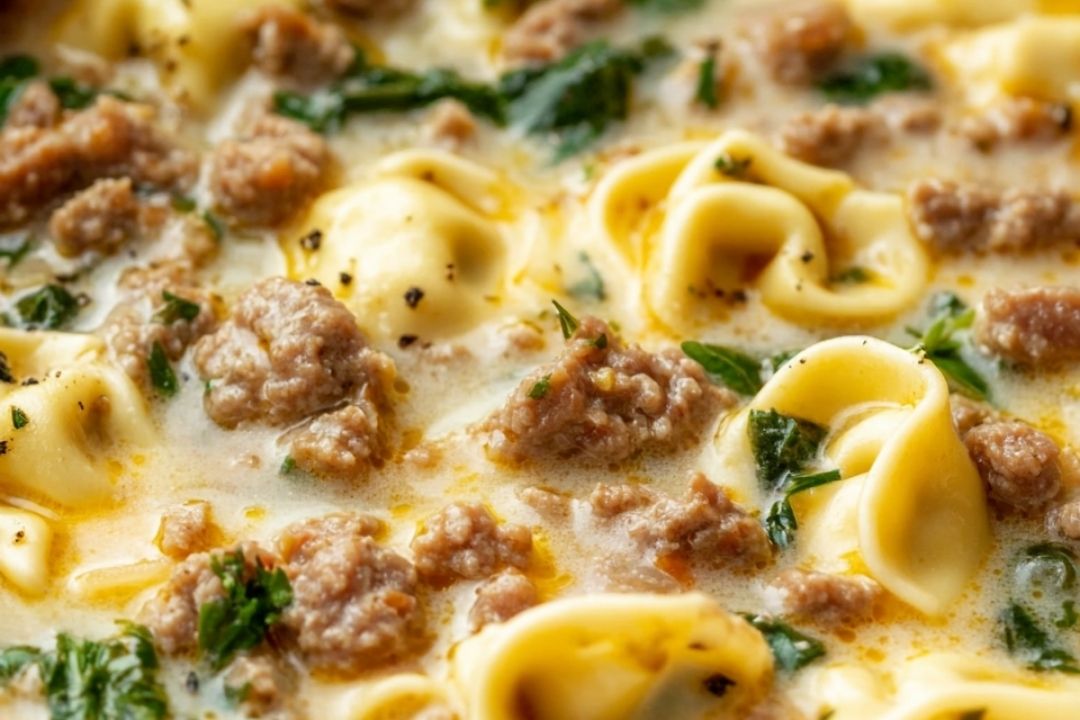 Sausage and Tortellini Soup