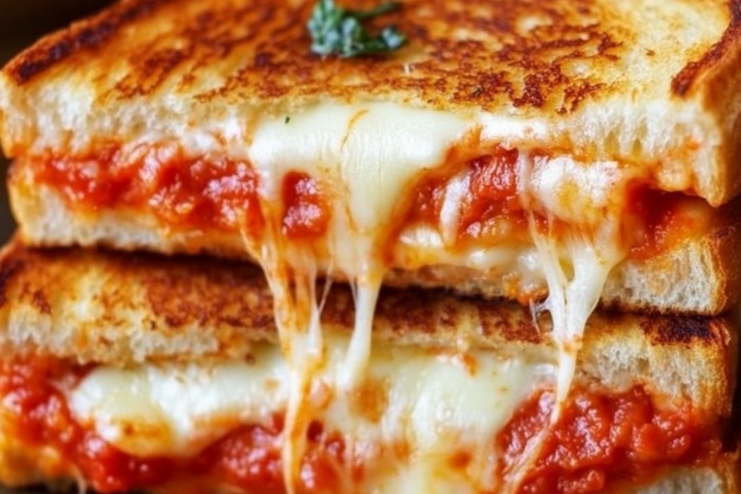 Pizza Grilled Cheese | Fun and Cheesy Twist on a Classic