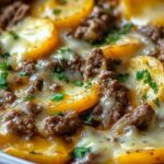 If you’re looking for a hearty, comforting dish that will have your family coming back for seconds (and maybe even thirds!), this Cowboy Casserole is the one! Packed with savory ground beef, creamy cheese, and a touch of spice, it’s the perfect meal for busy weeknights or when you want to impress with minimal effort. Your hubby’s obsession with this dish isn’t a surprise—it’s that good!