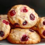 These easy cranberry scones are the perfect addition to any brunch table. Fluffy, lightly sweet, and packed with tangy cranberries, they’re the kind of treat that everyone will love. Whether you're hosting a brunch, enjoying a quiet morning with a cup of tea, or just in the mood for something a little special, these scones are sure to impress. The best part? They come together quickly, and you'll have fresh, warm scones in no time!