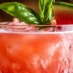 Watermelon Basil Margarita