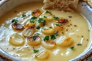 Country French Garlic Soup