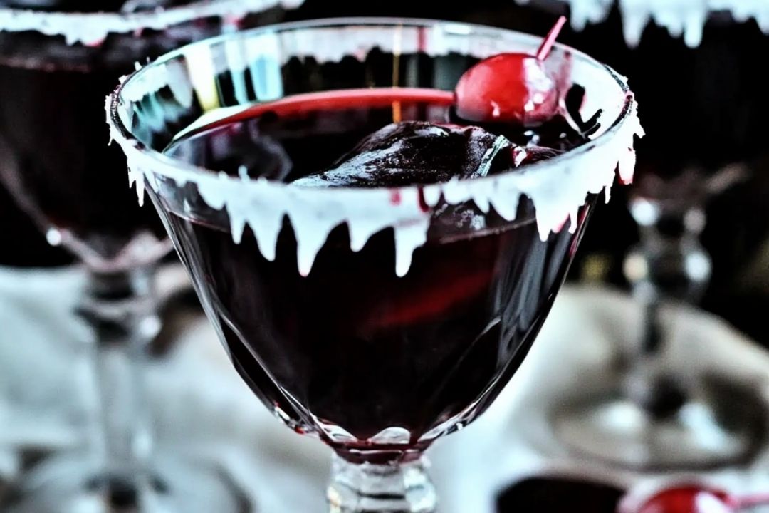 Get ready to sink your teeth into this spooky, yet delicious, Dracula's Blood Cocktail! Perfect for Halloween or any vampire-themed party, this drink has a deep, dark allure, with a blend of rich red fruit juices, a splash of booze, and a little mystery. With its deep red color and the intense flavor of berries and citrus, this cocktail will have you feeling like you're in a gothic movie scene. Whether you're throwing a vampire party or just love a fun and bold drink, Dracula’s Blood Cocktail will have you howling for more!