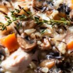 Creamy Mushroom Chicken and Wild Rice Soup