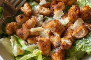 Crispy Chicken Caesar Salad