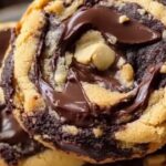 BEST RECIPE for Peanut Butter Brownie Swirl Cookies