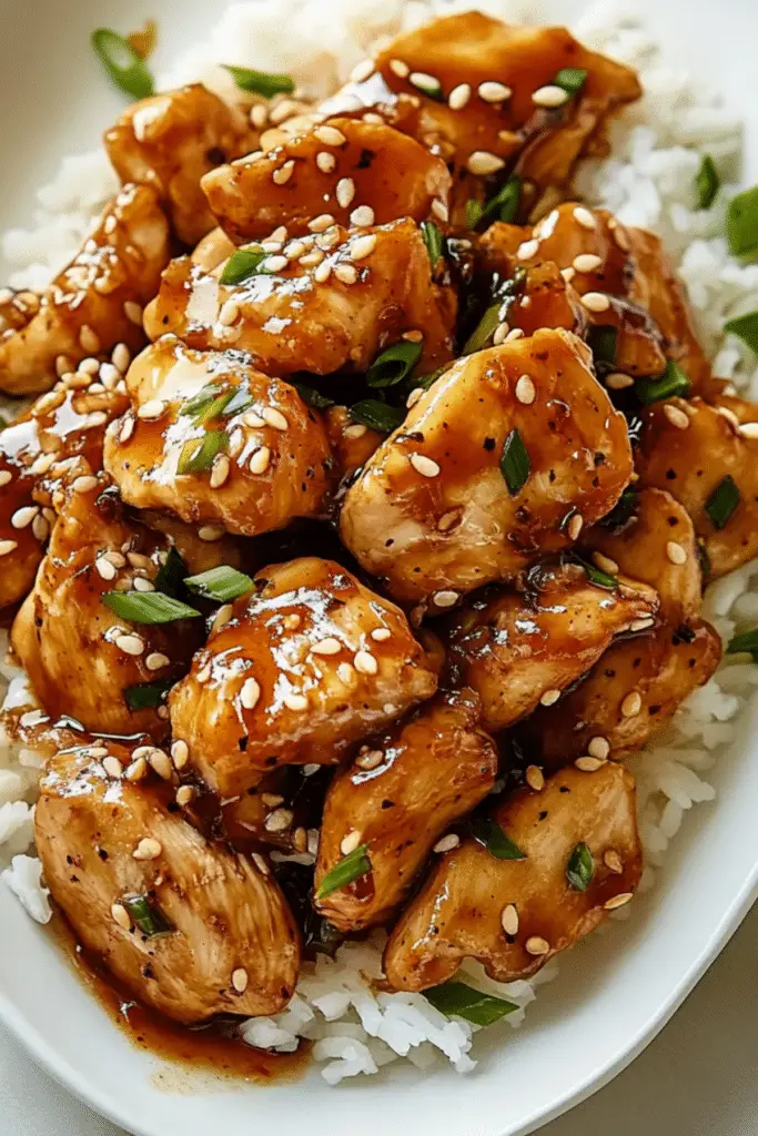 Honey Garlic Chicken