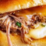 Easy French Dip Sliders Recipe for Dinner or a Party!