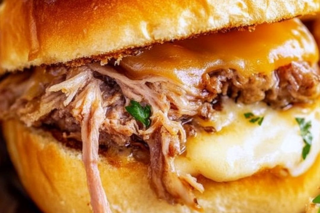 Easy French Dip Sliders Recipe for Dinner or a Party!