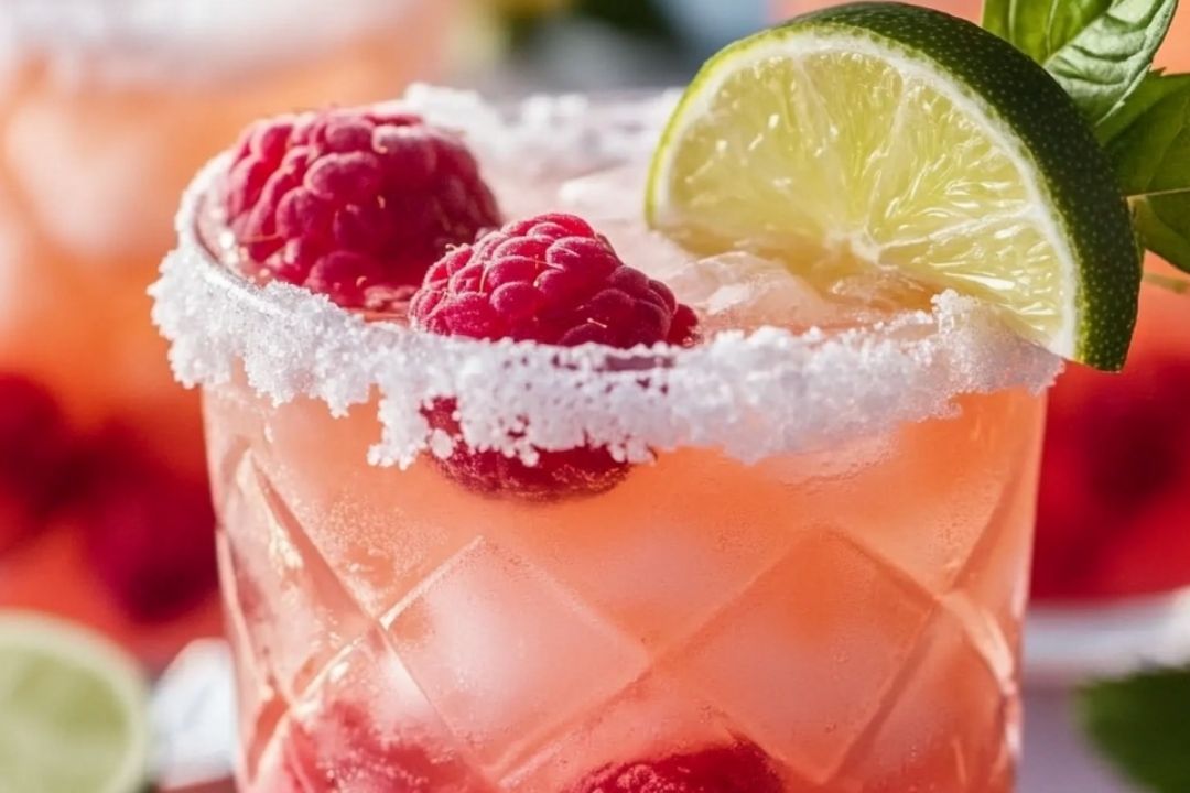 Sweet & Zesty Raspberry Lime Fizz