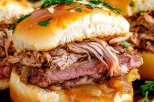 Roast Beef Sliders