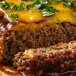 Meatloaf just got a delicious makeover! This cheesy loaded meatloaf casserole combines all the hearty goodness of classic meatloaf with creamy mashed potatoes, melty cheese, and crispy bacon for a dish that screams comfort food. It’s easy to make, feeds a crowd, and is the ultimate family dinner.