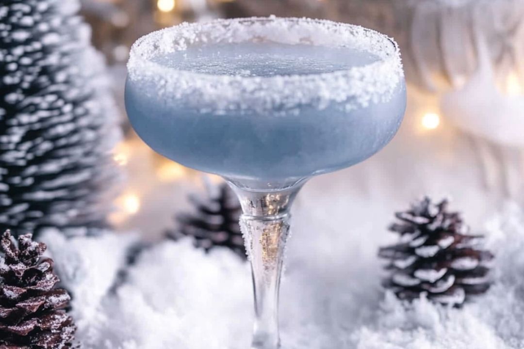 Jack Frost Cocktail with Empress Gin