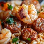 Shrimp and Sausage Dirty Rice