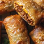 Cheeseburger Egg Roll