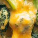 This Cheesy Broccoli dish is creamy, gooey, and packed with bold, comforting flavors that make it the perfect side dish or even a main course. Fresh broccoli florets are coated in a rich, cheesy sauce that is sure to please both kids and adults alike.