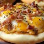 English Muffin Breakfast Pizza