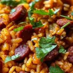 Mexican Rice with Chorizo and Bacon